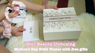 DIOR Beauty Haul: Dior Mother's Day Packaging 2024 + Free Pouch and Complimentary *Gifts*