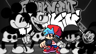 FNF: FRIDAY NIGHT FUNKIN VS REALLY HAPPY | MICKEY MOUSE | BF D-SIDES [FNFMOD] #mickeymouse #mickey