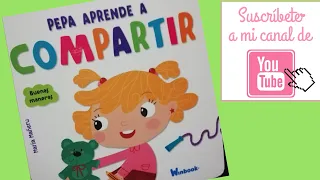 🧩PEPA aprende a COMPARTIR/😉cuento 🧩