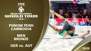 Men's Bronze Medal: GER vs. AUT | 2* Phnom Penh (CAM) - 2020 FIVB Beach Volleyball World Tour