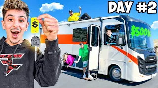 LAST TO LEAVE $500,000 RV, KEEPS IT!