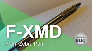 Zebra F-XMD - The Zebra F-701's better EDC cousin pen