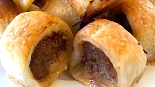 HOW TO MAKE MINI PARTY SAUSAGE ROLLS  - Greg's Kitchen