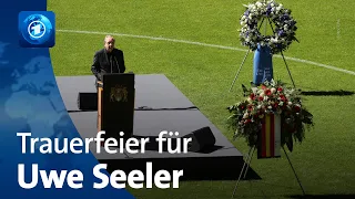 Gedenken im Volksparkstadion: Hamburg nimmt Abschied von Uwe Seeler
