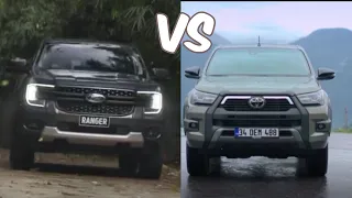 2022 Ford Ranger vs Toyota Hilux