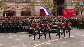 Парад Победы в Москве 9 мая 2017 года.