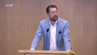 "Sverigedemokraterna är det EU-kritiska alternativet" – Jimmie Åkesson