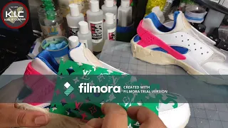 HOW TO: DIY Supreme X Louis Vuitton Custom Shoe Tutorial