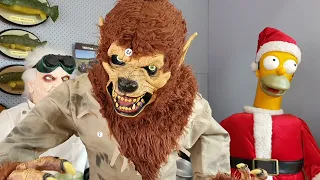 2021 Costco Animated Life Size Werewolf Halloween Prop Unboxing And Setup