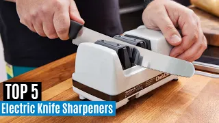 TOP 5 Best Electric Knife Sharpeners In 2023 (Buying Guide)