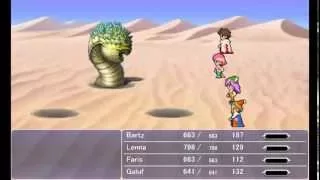Final Fantasy V Steam - Sand Worm (Easy Way)
