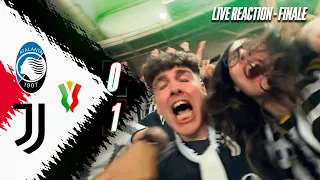 💦🏆🇮🇹 ESPLODE TUTTO! CAMPIONI! ATALANTA 0-1 JUVENTUS | STADIO OLIMPICO REACTION