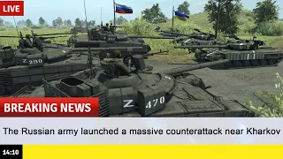 Breaking News - Russian army dealt a serious blow in the Kharkov, the Ukraine troops are retreating