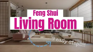 Feng Shui Living Room - 9 Easy Steps