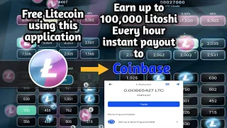 Free Litecoin | Earn up to 100,000 Litoshi using this Application