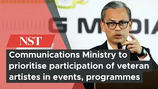 Communications Ministry to prioritise participation of veteran artistes in events, programmes