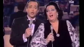 Caballe and Carreras Sing Silent Night in 4 Languages