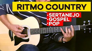 RITMO COUNTRY - Olha só quantas musicas dá pra tocar - Aprenda JÁ - Prof. Sidimar Antunes🎸