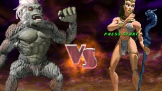 #595 Primal Rage 2 Hidden Characters (5/16): Chaos gameplay.