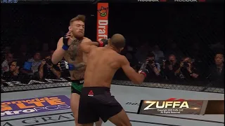 Conor McGregor ends Jose Aldo's 18 fight winstreak in 13 seconds(every angle)