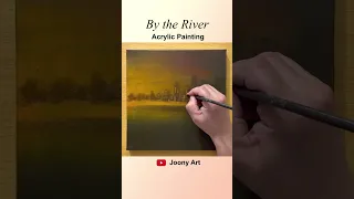 Acrylic Painting STEP by STEP #shorts