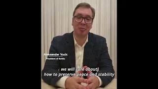 'We are INDEED in difficult situation' Vucic promises to protect Serbia as tensions rise in Kosovo