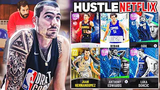 I USED THE CAST OF NETFLIX'S HUSTLE TO BUILD MY TEAM.....(NBA 2K22 SQUAD BUILDER)