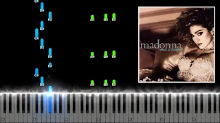 Madonna - Like A Virgin Piano Tutorial