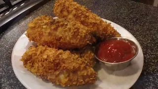 CRUNCHY CORN FLAKE CHICKEN TENDERS