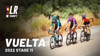 Covid Rocks Peloton | Vuelta a España Stage 11 2022 | Lanterne Rouge x Zwift