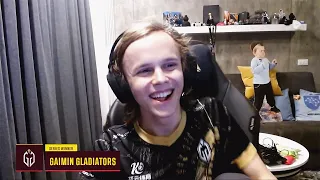 Реакция чемпионов DreamLeague Season 19 Gaimin Gladiators | дурачье дота 2