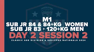 2024 Powerlifting America Classic Age Division and Equipped Nationals - Day 2, Session 2