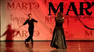 Артем Новиков и его ученица Кочеткова Алла, "Испанские мотивы", бальные танцы