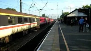 Deltic At Full Speed Through Northallerton