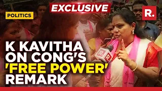 'Congress Should Apologise': K Kavitha Lashes Out At Revanth Reddy's Remark On 'Free Power'