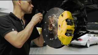 BMW X5 F95 Carbon-Ceramic brake installation 440x40/410x32 mm