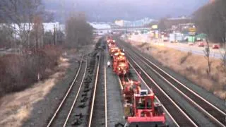 Norfolk Southern Railroad MOW forces @Leetsdale, PA