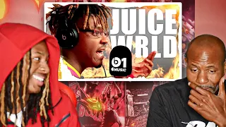Juice WRLD - Fire In The Booth | DAD REACTION