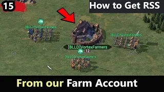 D15: Time to Harvest RSS from Farm Account Viking Rise Tips || Viking Rise F2P Gameplay