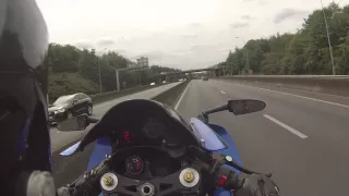 Zx10r 2005 fast ride - wheelies