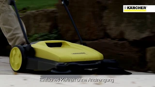 So wird´s wieder #Kärcher Kehrmaschine Sweeper S 650 mit 2 Seitenbesen