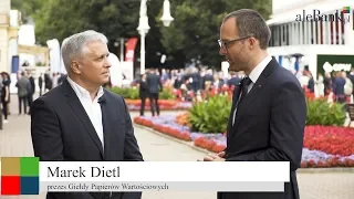 Marek Dietl - prezes Giełdy Papierów Wartościowych