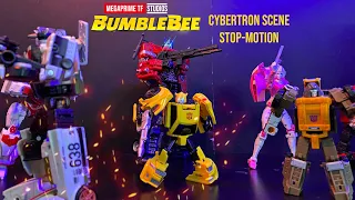 Bumblebee Movie Cybertron scene Recreation - Transformers Stop-Motion (Version 2)