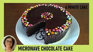 Chocolate Cake in 6 Minutes / 6 Minute Chocolate Cake in microwave