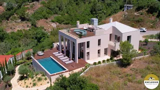 New contempory sea view 4 bedroom villa for sale in Carvoeiro, Portugal