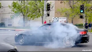 BMW M3 E92 Try Doing Donuts On The Street!