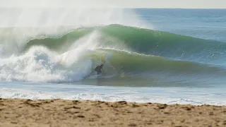 Surfing Rare Perfect California Sandbar
