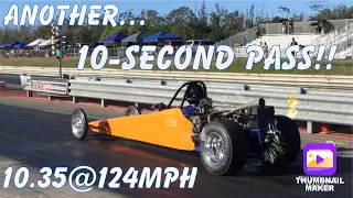 VW-POWERED DRAGSTER - 10.35@124MPH