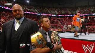 World Heavyweight Champion Jack Swagger attempts to address