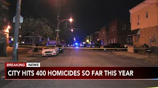 GRIM MILESTONE: Philadelphia reaches 400 homicides this year after violent weekend